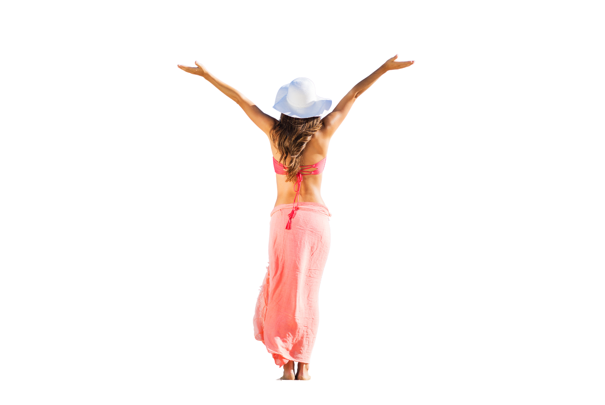 Happy Woman at the Beach